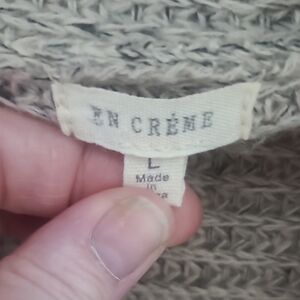 En Crème Knit Sweater